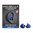 Bouchon d'oreille moulé sur mesure, bleu
