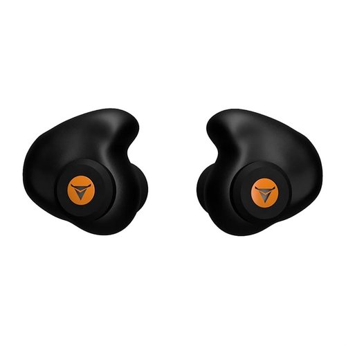 Les bouchons d'oreilles Decibullz protègent contre les bruits de tir, sont moulés sur mesure pour un confort optimal et ne nécessitent pas de batteries.