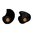 Bouchon d'oreille moulé sur mesure anti-impulsion pour tir, noir