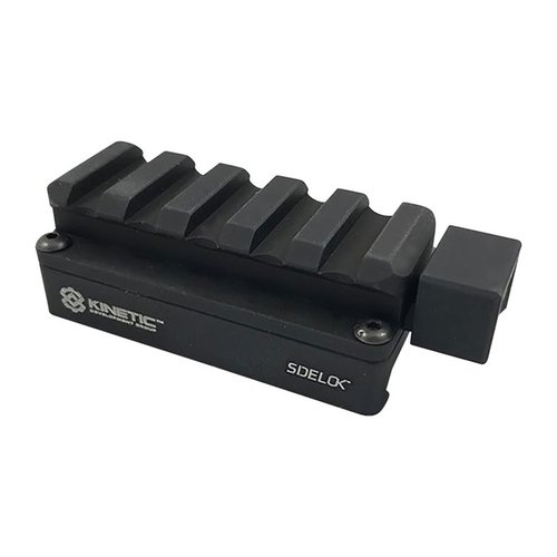Avec le SIDELOK de KDG, fini le recalibrage de tes optiques ! Ce riser court se fixe facilement sur le rail Picatinny sans outils et maintient le zéro.