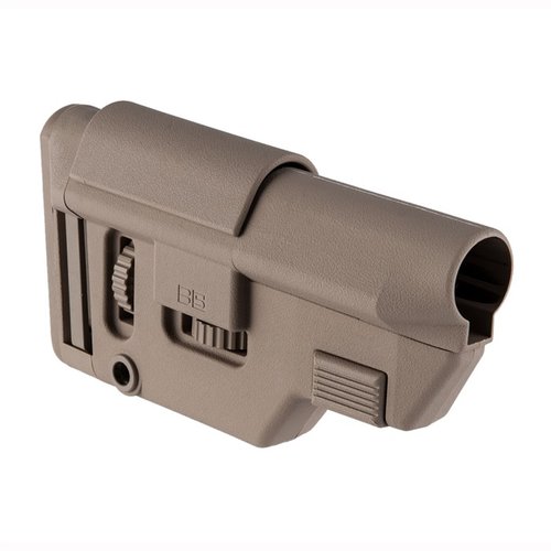 Le B5 Systems Precision Stock offre des ajustements sans outil, une compatibilité avec le Law Tactical Folding Stock Adapter et de nombreuses options de montage.