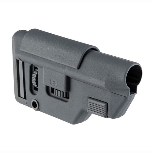 Le B5 Systems Collapsible Precision Stock offre un soutien solide pour le tir précis, tout en étant ajustable pour le transport facile et avec plusieurs points d'attache.