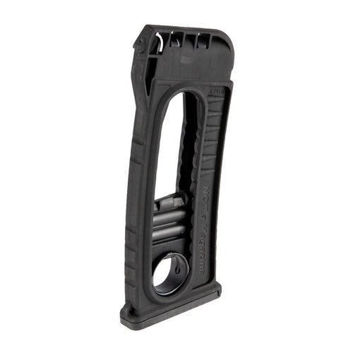 Le MA-Loader pour AR-15 te permet de recharger rapidement 10 cartouches de 7.62 NATO ou 5.56 NATO sans modifications, idéal pour une utilisation efficace.