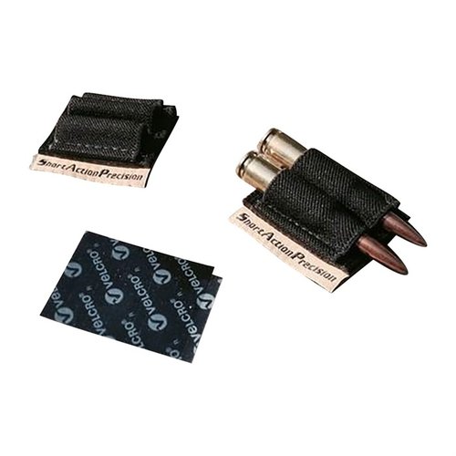 Avec le SAP Two Round Holder, garde deux cartouches à portée de main, facile à fixer avec Velcro sur ta carabine, idéal pour les situations d'urgence.
