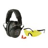 Kit Pro casque antibruit pliant à profil bas et lunettes de tir
