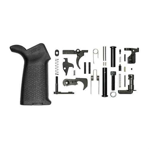 Améliore ton AR-308 avec le kit de pièces Aero Precision M5, incluant la poignée Magpul MOE pour un confort et une performance optimaux.