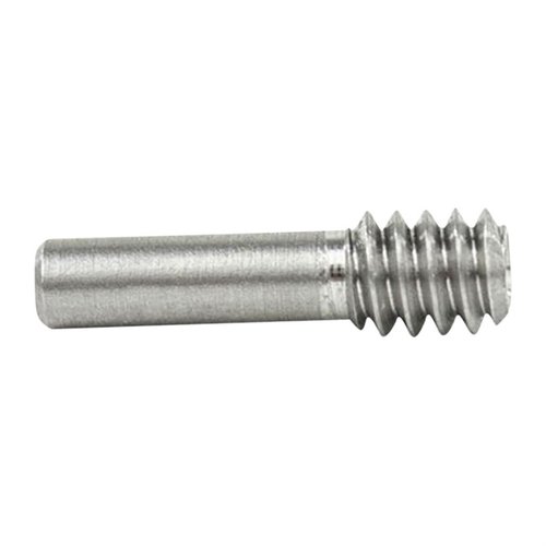 Le rouleau fileté Aero Precision en acier inoxydable est parfait pour les récepteurs M4E1/M5, facile à installer avec une clé hexagonale de 1/16".