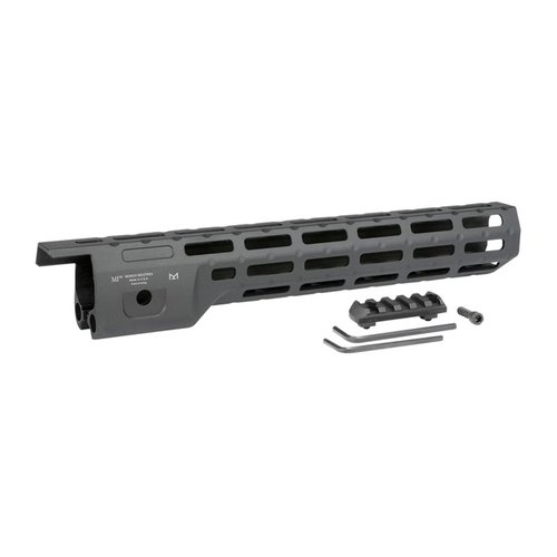 Découvre le garde-main M-LOK léger et ergonomique pour Ruger 10/22 TakeDown, avec un design free float et plusieurs options de montage.