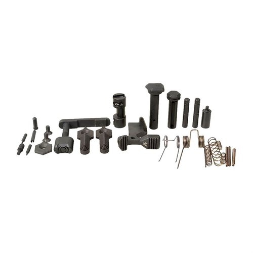 Améliore ton AR15 avec le kit Enhanced Lower Parts de Strike Industries, offrant une détente précise et fluide, idéale pour des constructions ou mises à jour.