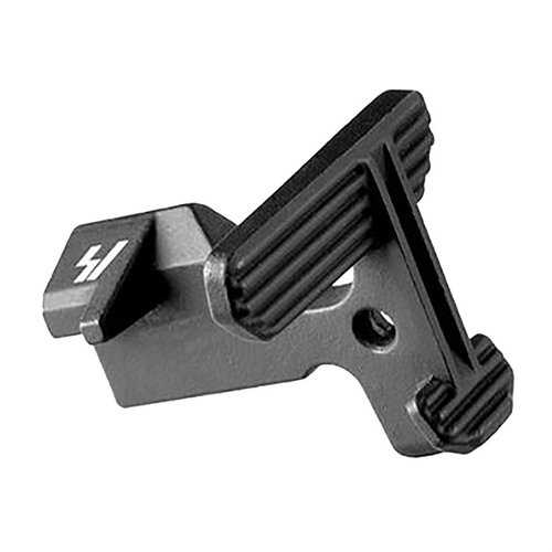 Le SI-XBC Extended bolt catch est robuste, avec un levier surdimensionné pour une activation rapide, même avec des gants, et fabriqué en acier résistant.