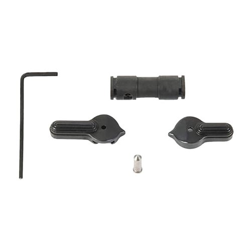 Améliore ton AR-15 avec la sécurité configurable de Geissele, qui te permet de changer facilement les leviers et convient aux gauchers comme aux droitiers.