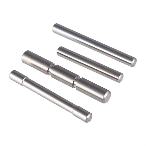Améliore ton Glock® avec le set de pins en titane ou acier inoxydable de Rival Arms, conçu pour une performance optimale et une durabilité exceptionnelle.