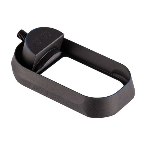 Le TWO PIECE MAGWELL pour GLOCK® 19 facilite le rechargement rapide de tes chargeurs grâce à son design évasé, pour que tu ne perdes pas de temps au stand.