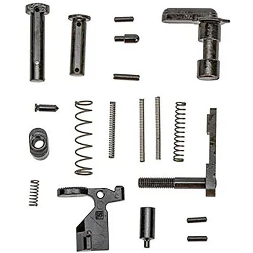 Le kit de pièces AR-15 Blaster Guts te permet de construire ton lower avec des composants de qualité, garantissant fiabilité et performance pour tes sessions de tir.