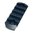 Section de rail M-LOK 5 fentes en aluminium
