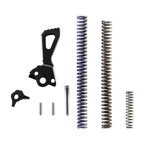 Améliore le tir de ton CZ 75 B avec ce kit qui réduit la différence entre les poids de détente DA et SA à environ 2 livres pour un tir plus précis.