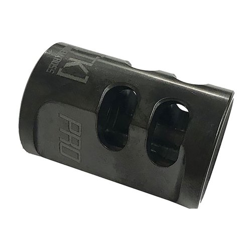 Le compensateur "Game Changer PRO" pour Ruger® PC Carbine™ réduit le recul, améliore la précision et se nettoie facilement grâce à son revêtement spécial.
