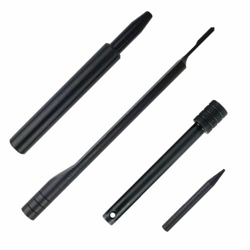 Le kit de 4 outils d'Obsidian Arms facilite la construction de ton AR-15 avec des outils en acier 4140, garantis à vie pour une durabilité optimale.