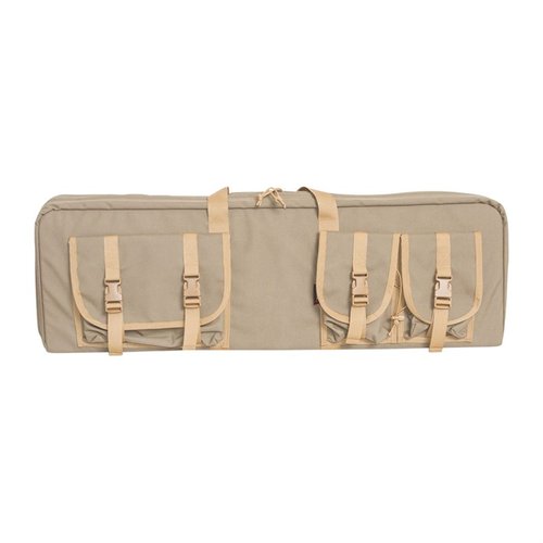 Le Perfect Carbine Case est compact, résistant et dispose de poches pour transporter facilement tes armes, munitions et accessoires, tout en protégeant ton équipement.