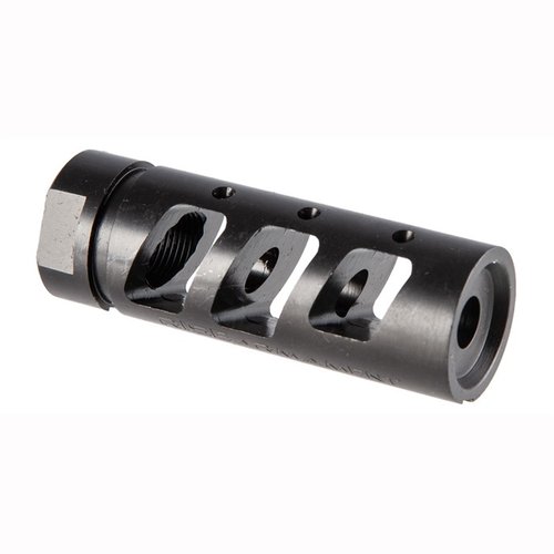 Le compensateur RA-701 .22 Calibre réduit le recul et les tendances de soulèvement, te permettant de rester sur la cible pour des tirs rapides. Fabriqué en acier inoxydable 416.