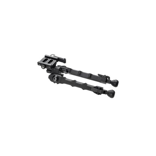 Le bipied Accu-Tac SR-5 G2 offre une stabilité et une sécurité inégalées, avec un montage rapide et des réglages de hauteur faciles pour un tir précis.