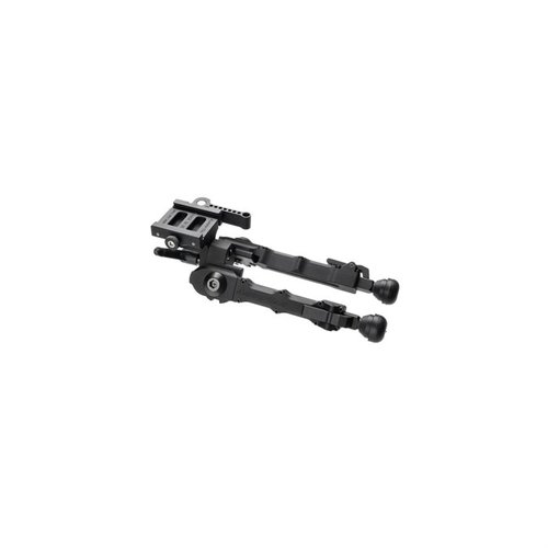 Le bipied Accu-Tac BR-4 G2 est léger, en aluminium de qualité aéronautique, avec un montage rapide et des positions réglables pour un tir précis.