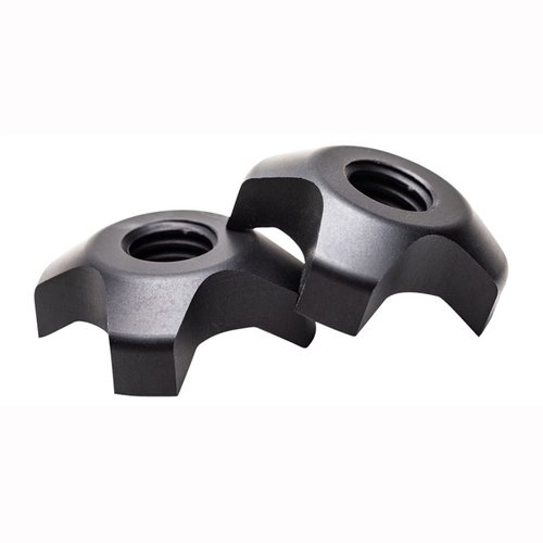 Les Spike Claws d'ACCU-TAC transforment tes pieds de bipied en griffes, idéales pour le sable et la boue, en aluminium 6061, légères et robustes.