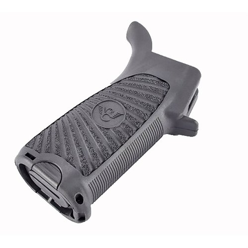 Le Wilson Combat Starburst Gunfighter Grip offre un angle de prise naturel, un stockage étanche et un design ergonomique pour un confort optimal sur ton AR-15.