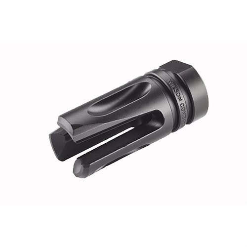 Le flash hider Accu-Tac de Wilson Combat réduit la signature de flamme, améliore l'harmonie du canon et n'affecte pas la précision. Fabriqué en acier 4140.
