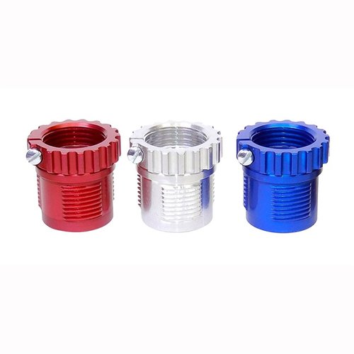 Les SPLINE DRIVE BREECH LOCK BUSHINGS te permettent une installation rapide et précise de tes dies, sans anneaux de verrouillage, et avec un code couleur pour une identification facile.