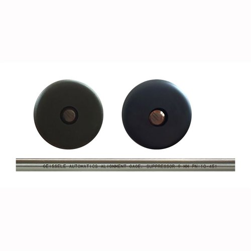 Le Geissele Suppressor Alignment Gage permet de vérifier précisément l'alignement de ton suppressor avec le canon, assurant une performance optimale.