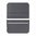 Portefeuille pliant EVERDAY, gris Stealth