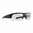 HELIX EYEWEAR lunettes de tir monture noire verres transparents