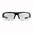 HELIX EYEWEAR lunettes de tir monture noire verres transparents