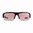 HELIX EYEWEAR monture noire, verres roses