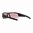 HELIX EYEWEAR monture noire, verres roses