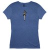 HULA GIRL T-shirt tri-matières 3XL royal chiné