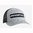 Casquette trucker écusson WORDMARK gris/noir