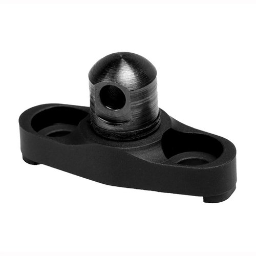 L'adaptateur M-LOK vers sling stud en aluminium 6061 avec finition anodisée offre robustesse et compatibilité avec les swivels de verrouillage, matériel inclus.