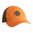 Casquette trucker orange/marron