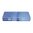 Boîte à munitions pour pistolet à clapet 9MM-380 ACP 200 cartouches bleu transparent