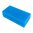 Boîte à munitions bleue à clapet pour fusil 223-RUGER 6X47 - 200 cartouches