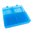 Boîte à munitions bleue à clapet pour fusil 223-RUGER 6X47 - 200 cartouches