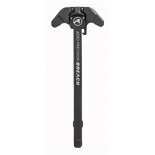 Le chargeur ambidextre Aero Precision Breach pour AR-15, en aluminium 7075, offre un design ergonomique, durable et deux tailles pour un contrôle optimal.