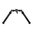 SUPER CAL Bipied Picatinny noir