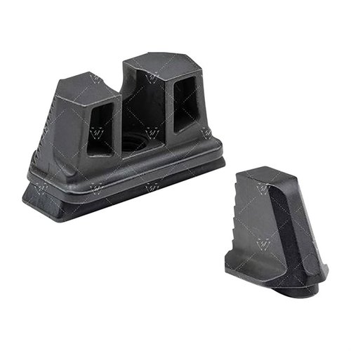 Les Strike Iron Sights (Standard Height) offrent une excellente alignement des viseurs et une robustesse en acier inoxydable, parfaits pour un tir précis.