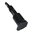 AR-15 LSFA forward assist profil bas strié noir