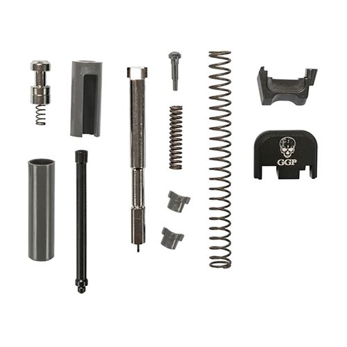 Le GGP Slide Completion Kit te fournit toutes les pièces internes nécessaires pour compléter ton slide, offrant fiabilité et performance avec des matériaux en acier inoxydable 17-4 PH.
