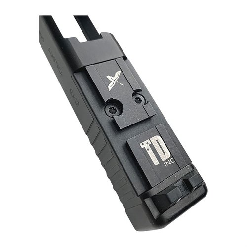 L'OPF-G, RMR est une plateforme robuste pour monter des optiques Trijicon sur Glock MOS, offrant stabilité, facilité d'installation et compatibilité universelle.