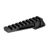 C1 Gabarit d'intégration laser coaxial, rail 9 fentes, noir